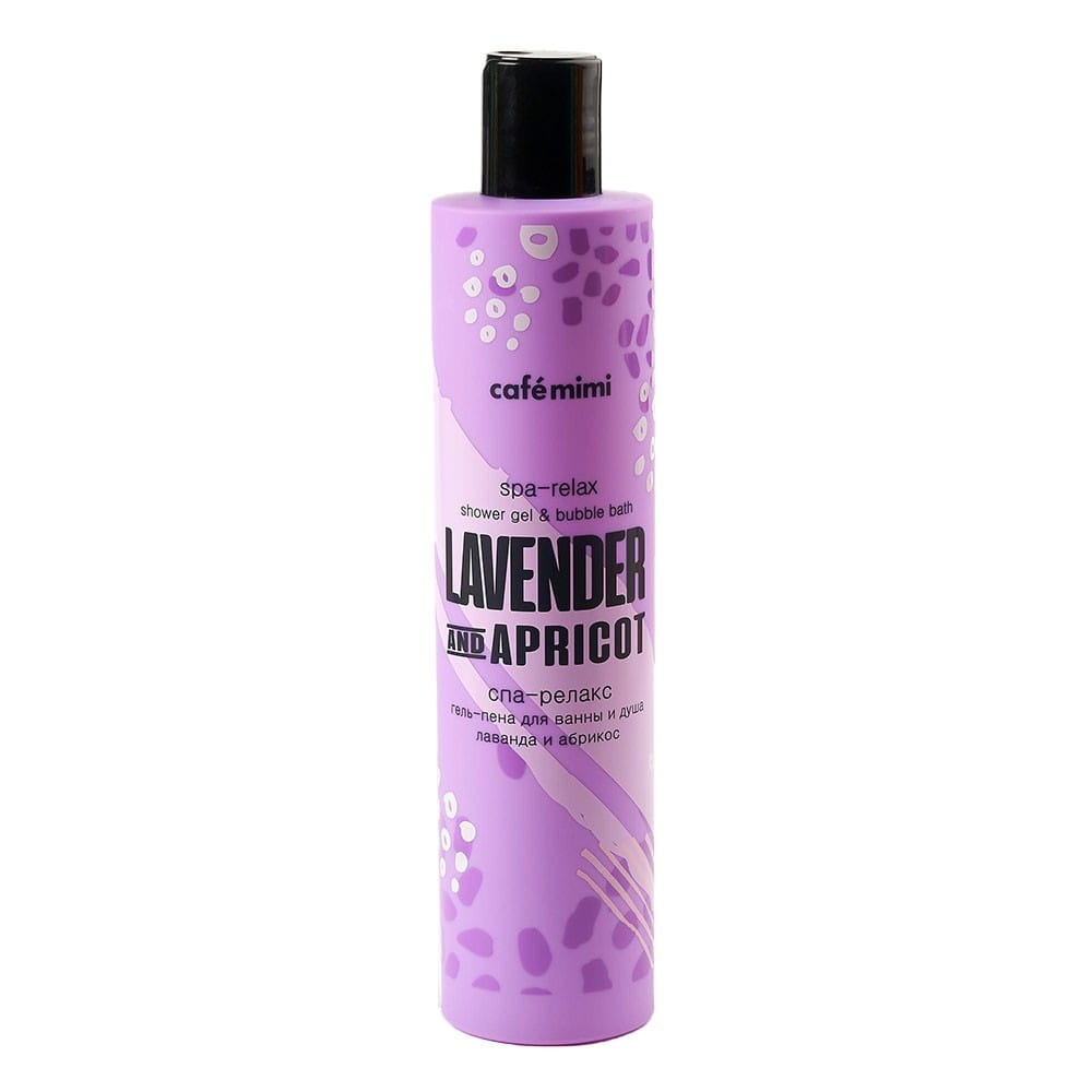 Mousse de douche lavande & abricot 300 ml CAFEMIMI