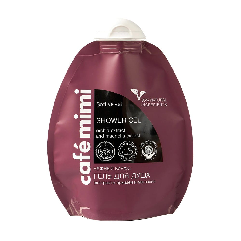 Gel douche peau de velours 250 ml CAFEMIMI