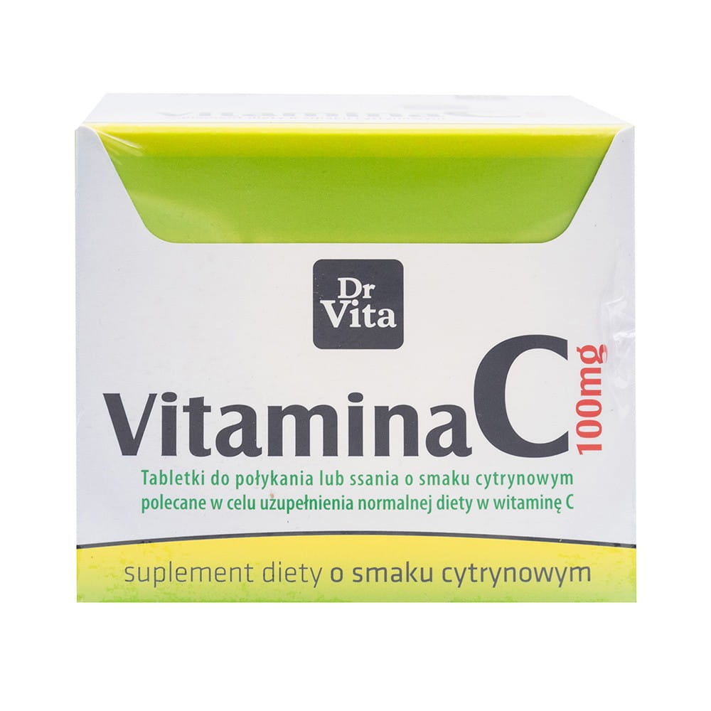 Vitamine C 100 MG, arôme citron 30 comprimés