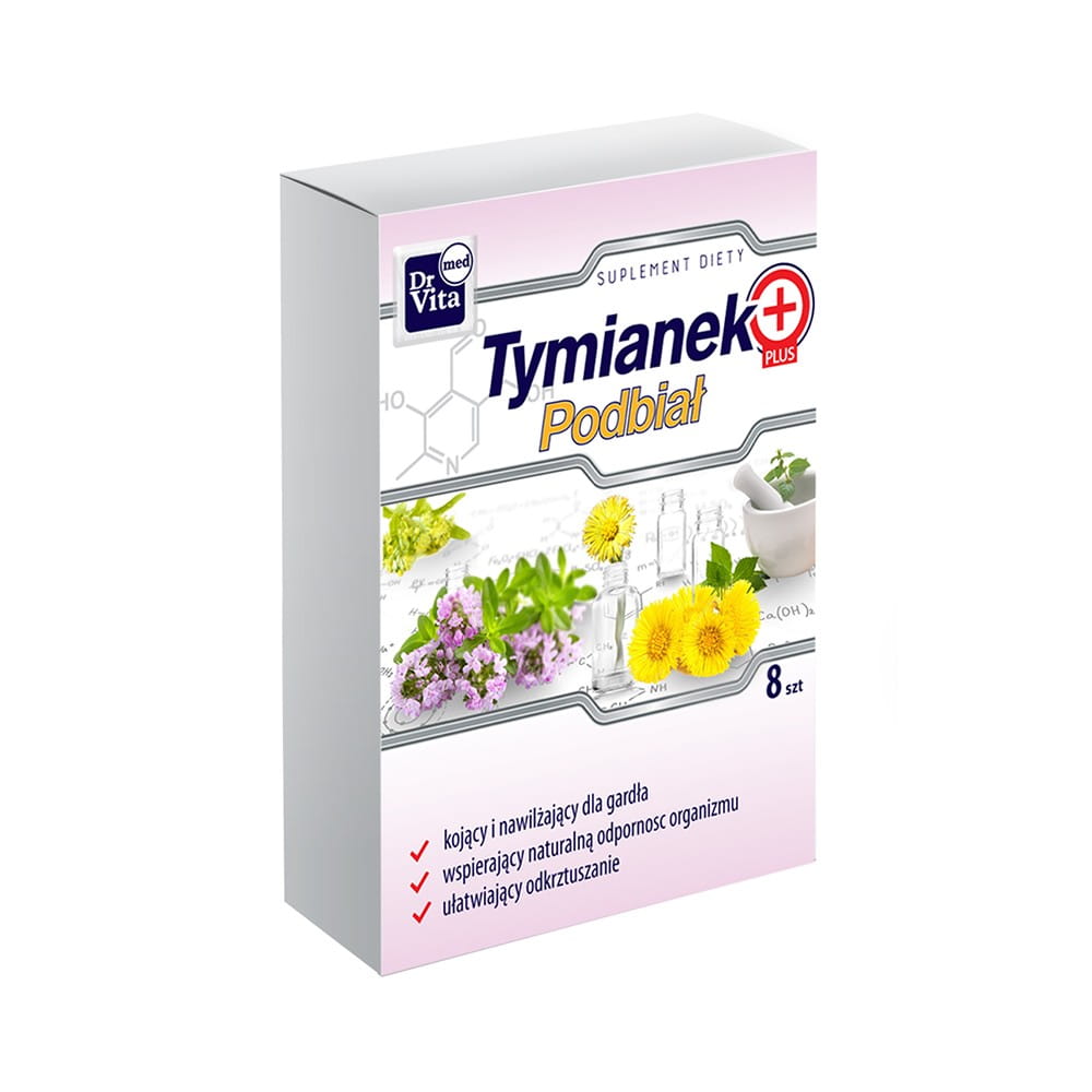Thym + tussilage 8 pastilles