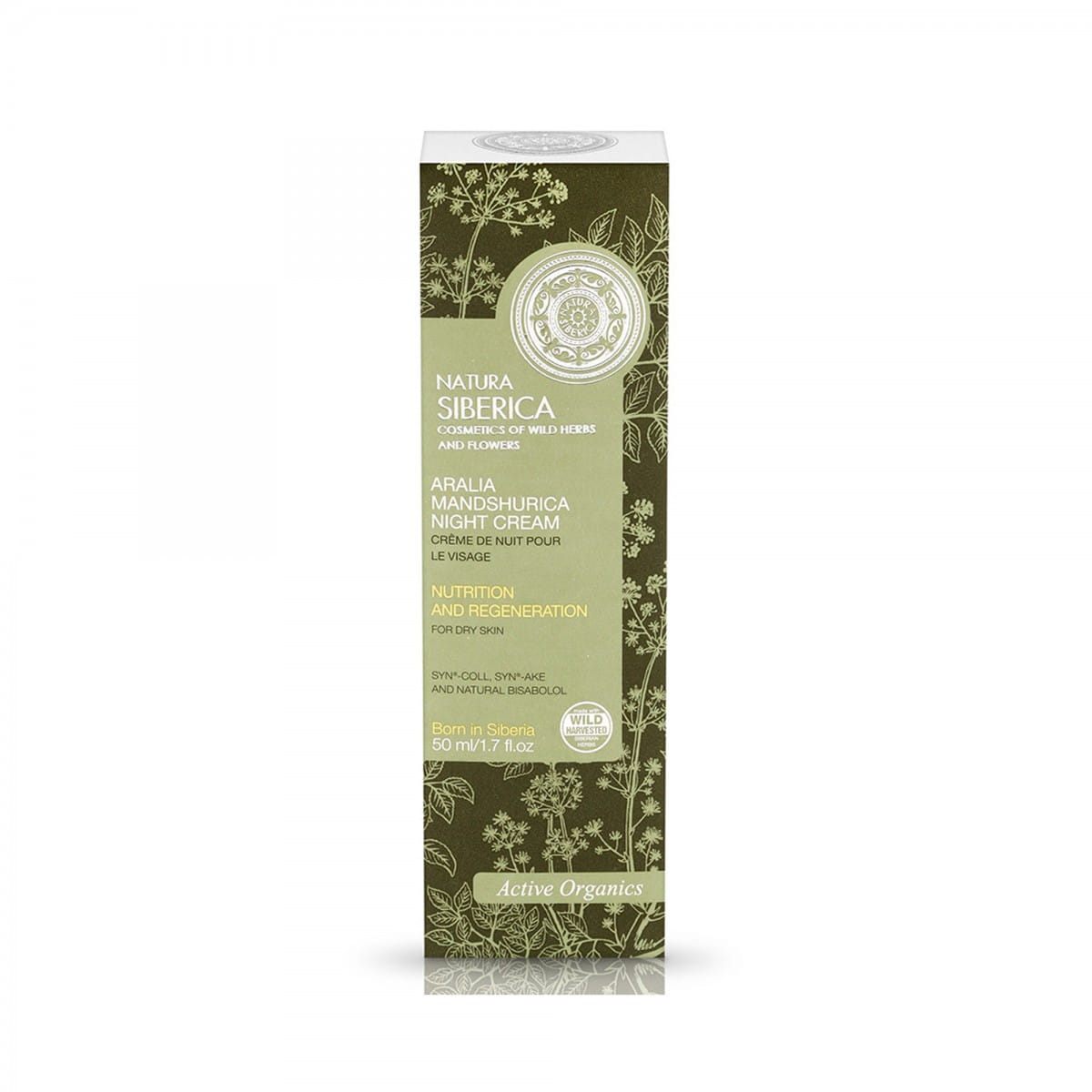 Crème de Nuit Hydratante Mandchourie Aralia 50 ml