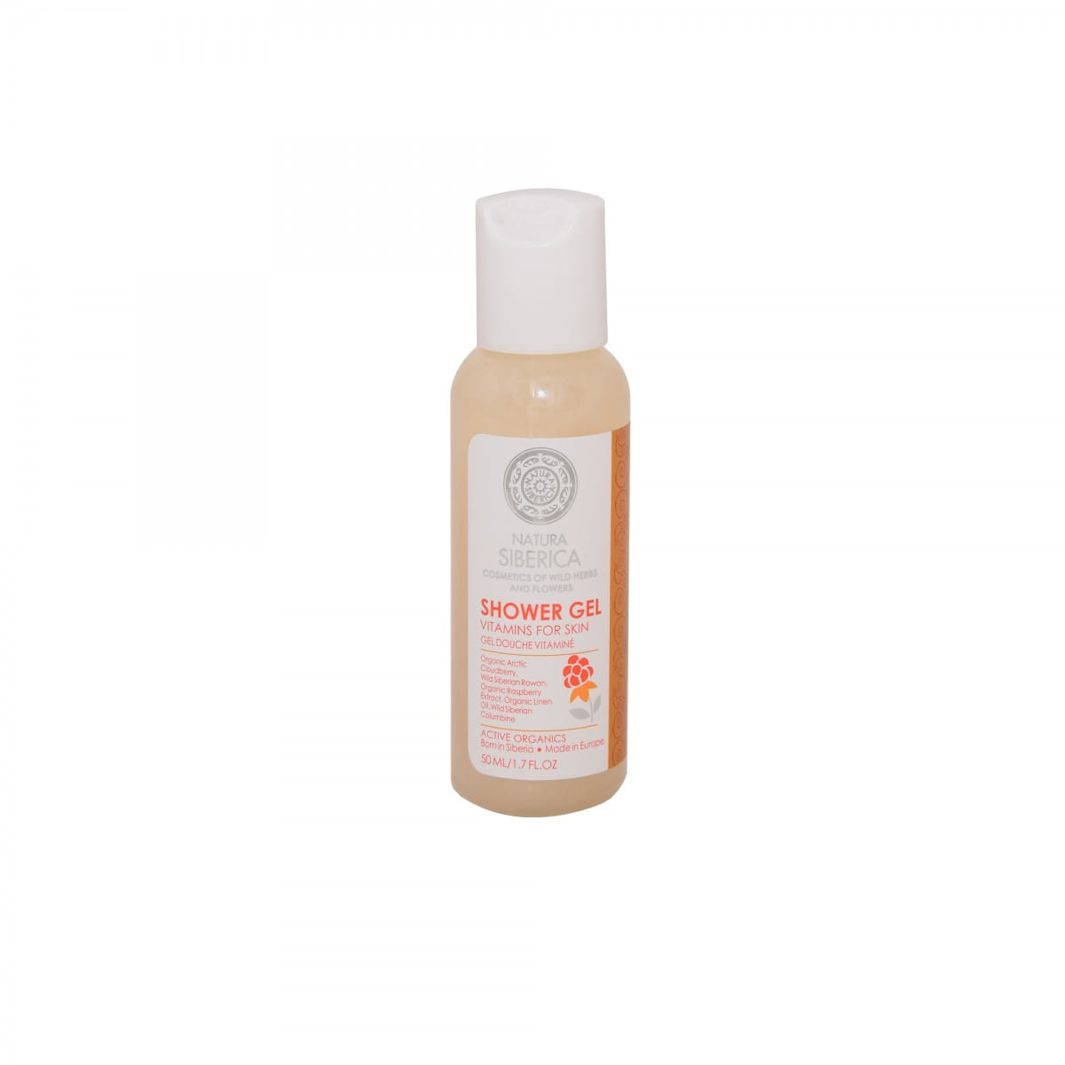 Gel douche hydratant vitaminé pour la peau 50 ml