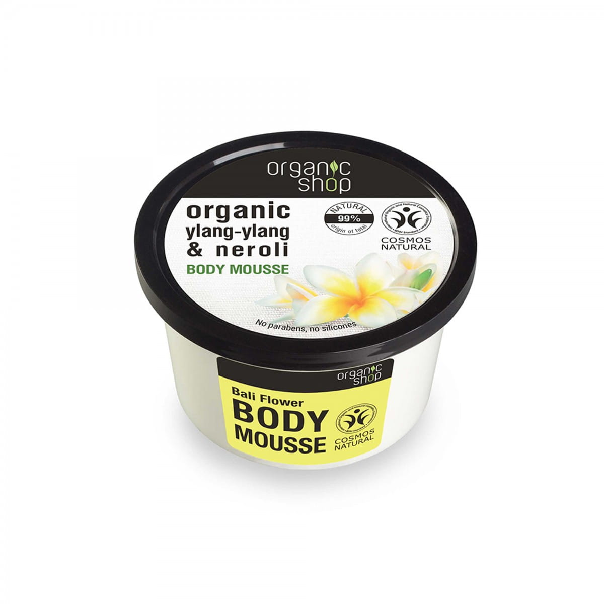 Mousse corps raffermissante aux fleurs de Bali 250 ml