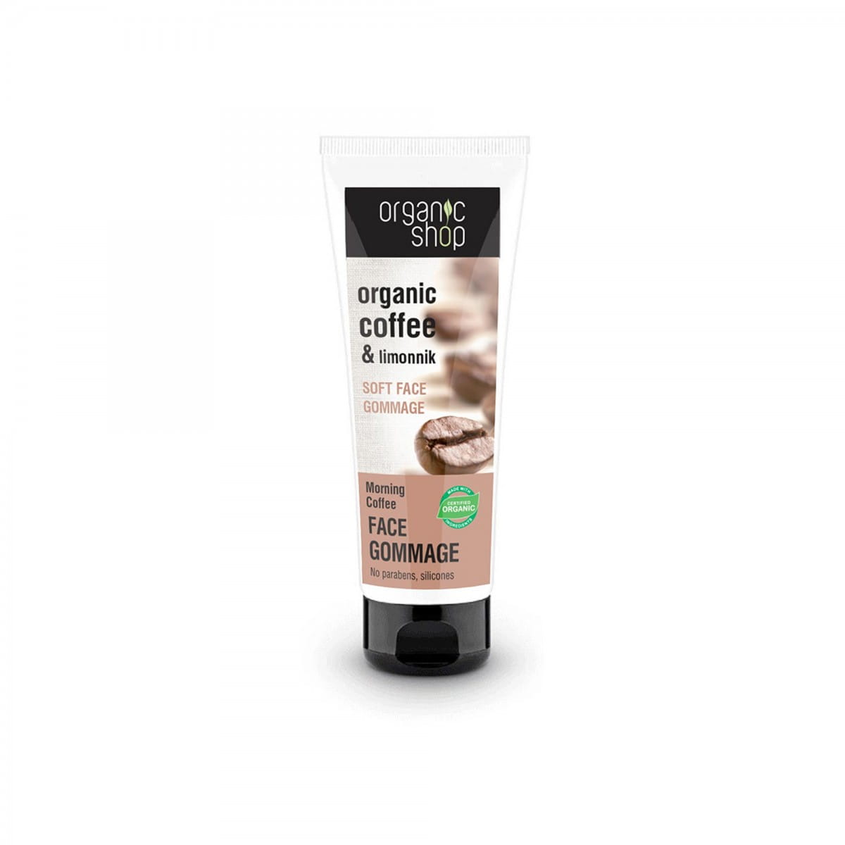 Peeling visage nettoyant délicat café du matin 75 ml
