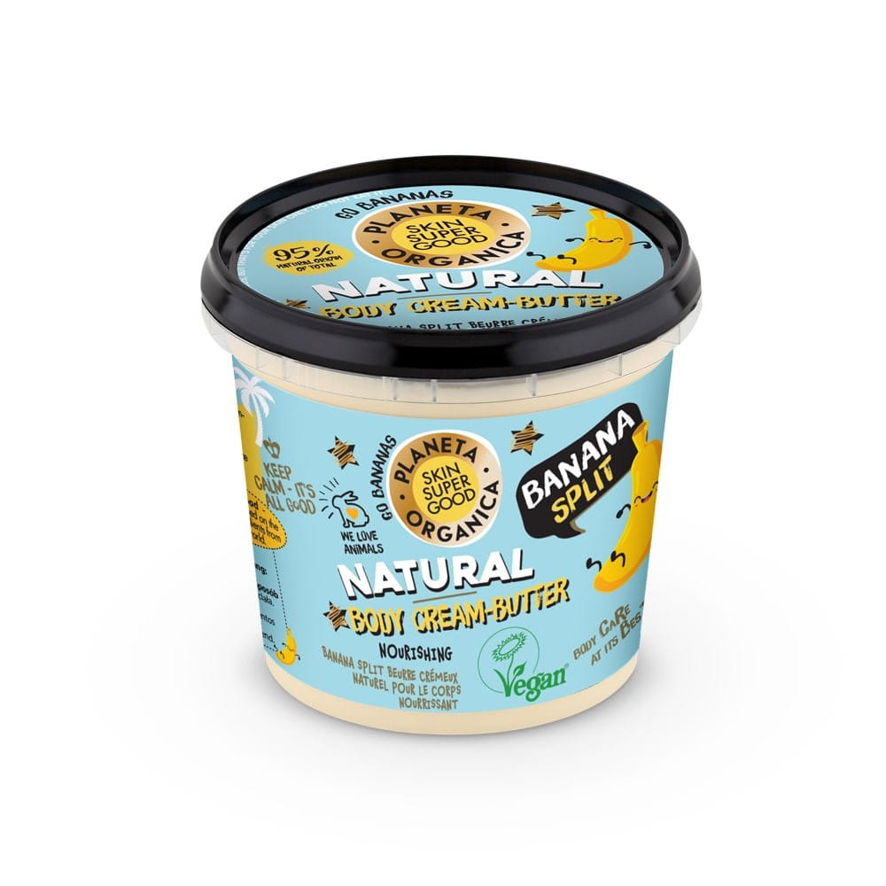 Beurre corporel banane nourrissante et hydratante 360 ml
