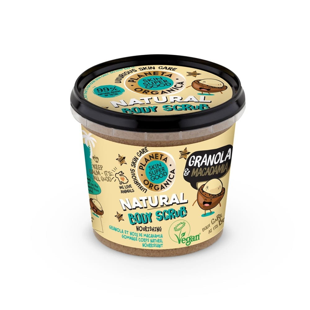 Gommage Corporel Nettoyant Granola & Macadamia 360 ml
