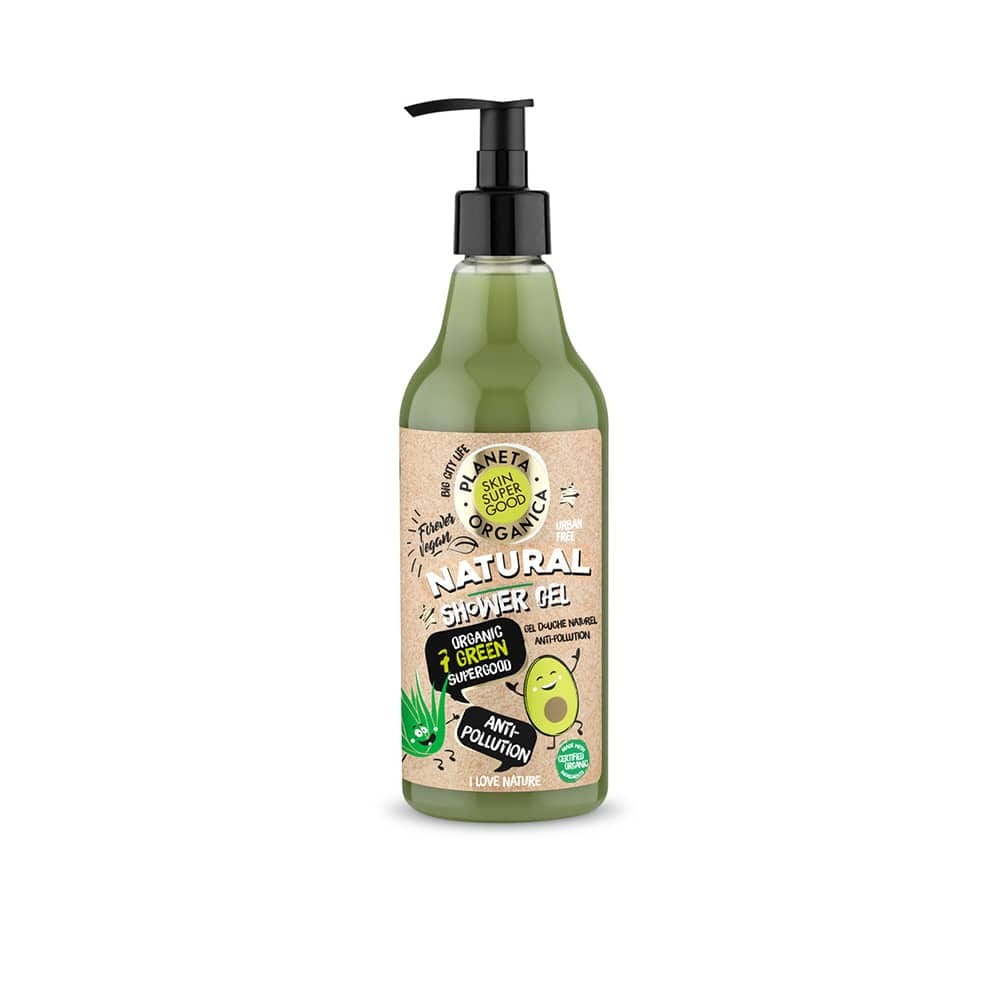 Gel douche anti-pollution rafraîchissant et nourrissant 500 ml