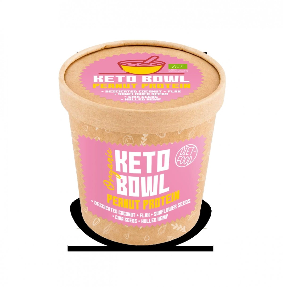 Keto cup aux cacahuètes 70g ECO DIET - FOOD