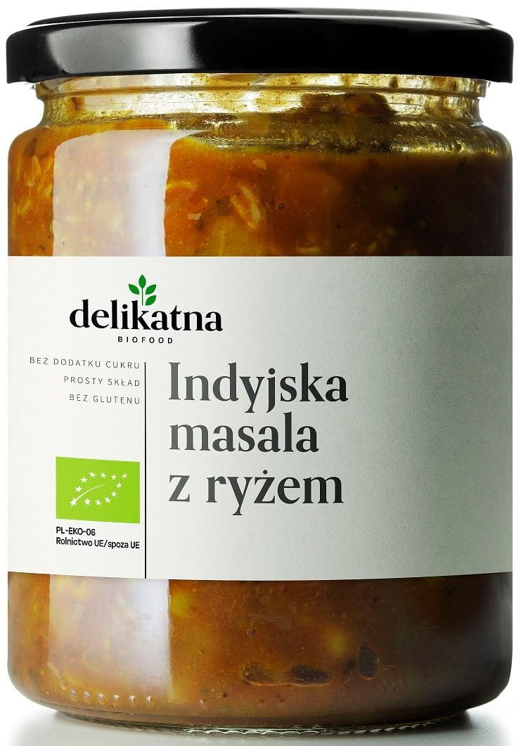 Masala indien au riz BIO 540 ml - DÉLICAT