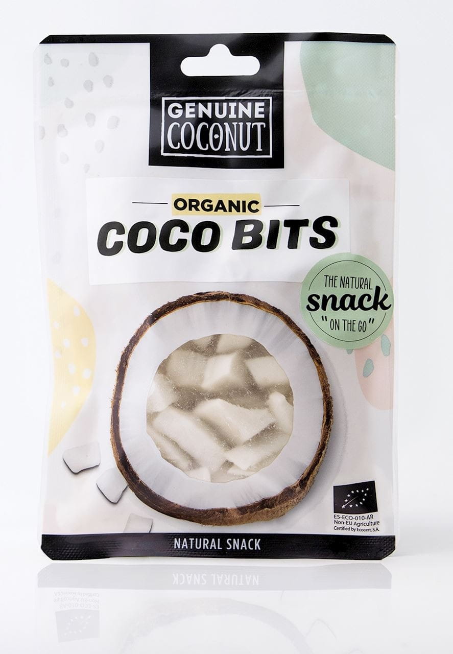 Coques de noix de coco fraîches, sans gluten BIO 56 g - NOIX DE COCO AUTHENTIQUE