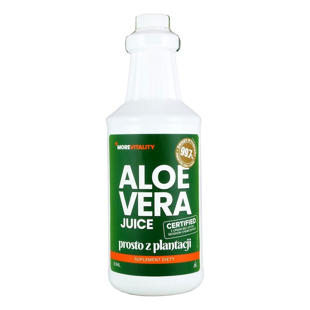 Jus d'aloe vera 99,7% 940 ml PLUS DE VITALITÉ