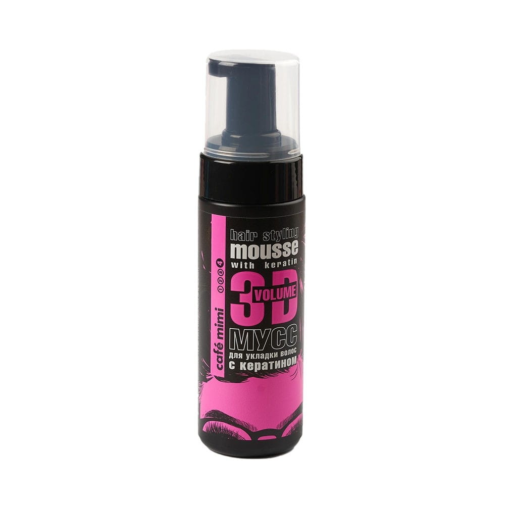 Mousse capillaire kératine volume 3d 150 ml CAFEMIMI