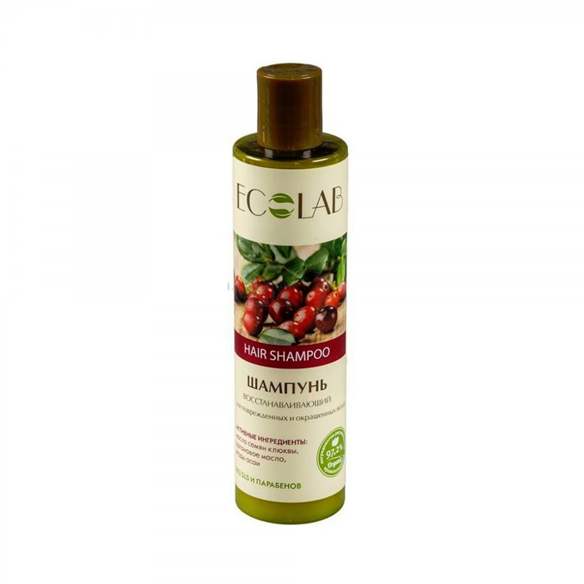 Shampooing cheveux régénérant 250 ml ECO LABORATOIRE