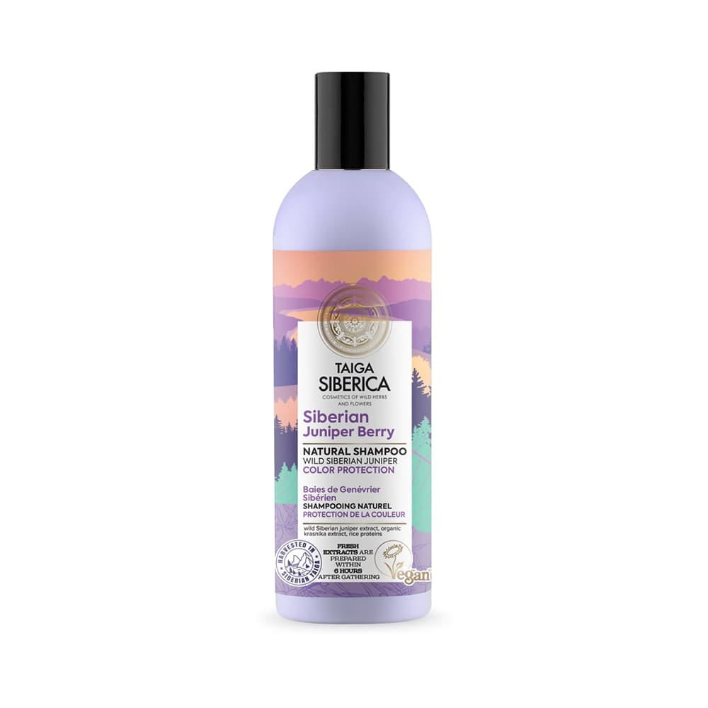 Shampoing cheveux aux baies de Genévrier de Sibérie 270 ml