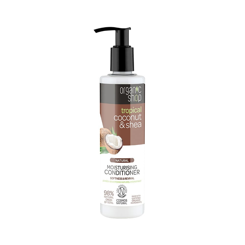 Après-shampooing hydratant noix de coco et beurre de karité 280 ml