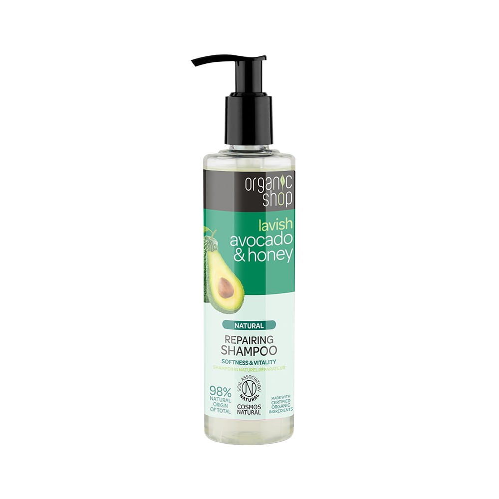 Shampooing régénérant à l'avocat et au miel 280 ml