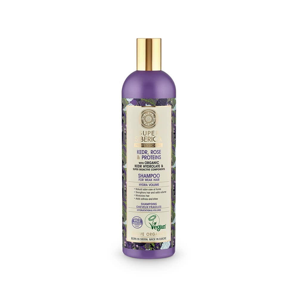 Shampooing pour cheveux fragilisés, hydratation et volume 400 ml