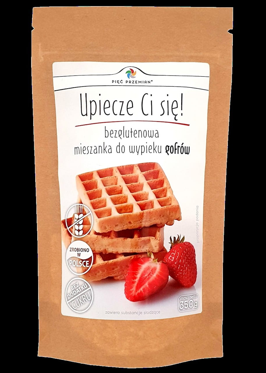 Mélange à pâtisserie pour gaufres sans gluten 350g CINQ CHANGEMENTS