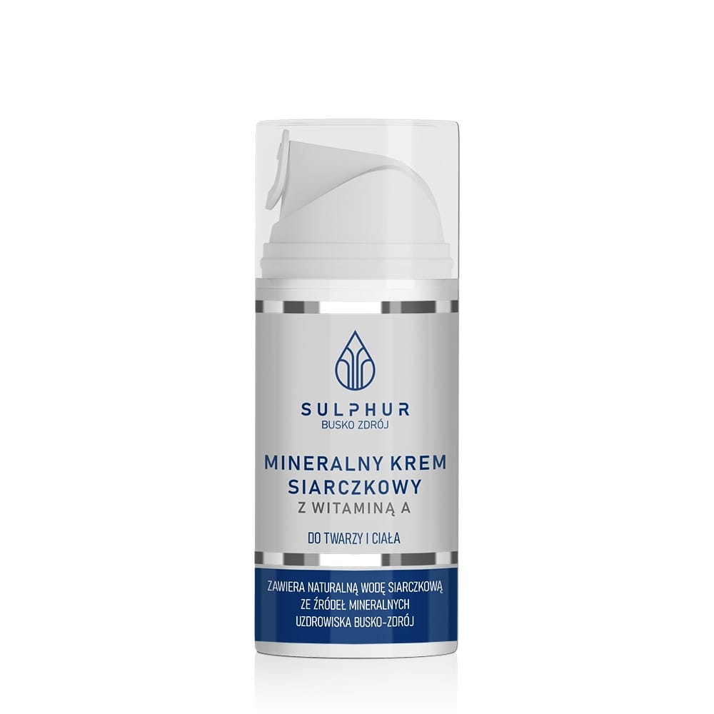 Crème de sulfure minéral à la vitamine A 100ml SOUFRE