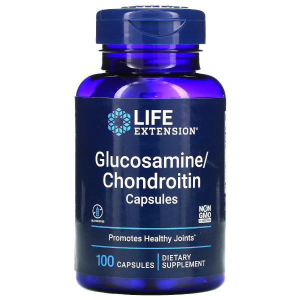 Gélules de glucosamine/chondroïtine 100 gélules PROLONGATION DE VIE