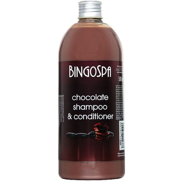 Shampoing au chocolat avec revitalisant 500 ml BINGOSPA