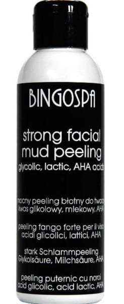Gommage à la boue forte pour le visage 100 g BingoSpa