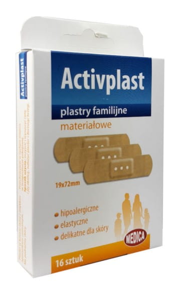 Bandes de tissu familiales 16 pièces - ACTIVPLAST