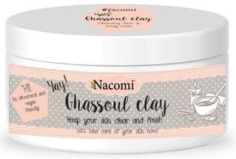 Ghassoul argile 94g NACOMI nettoyant visage