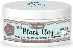 Argile noire 90g utile avec l'acné NACOMI