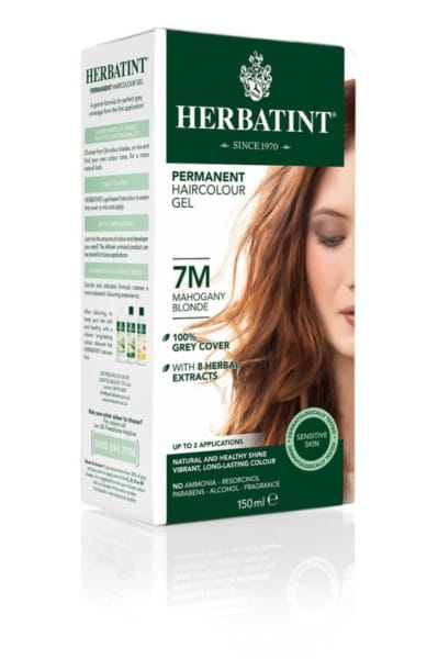 Teinture pour cheveux 7m blond acajou 150 ml HERBATINT