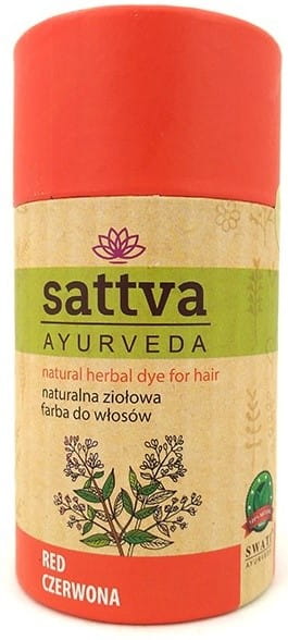 Teinture capillaire ayurvédique rouge 150g SATTVA