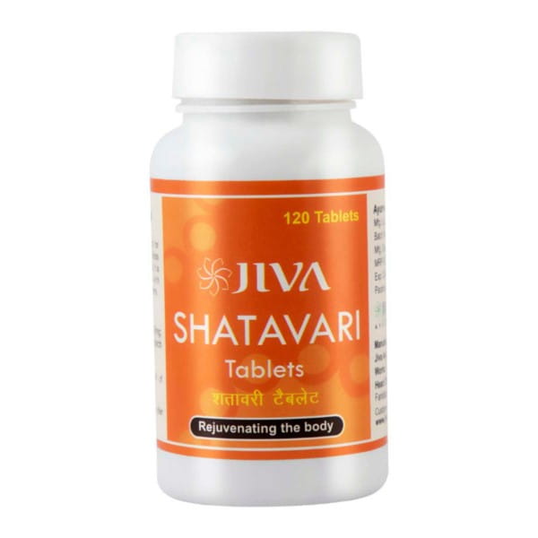 Onglet Shatavari 120. Système endocrinien JIVA AYURVEDA