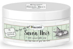 Le savon noir 200ml nettoie la peau des toxines NACOMI