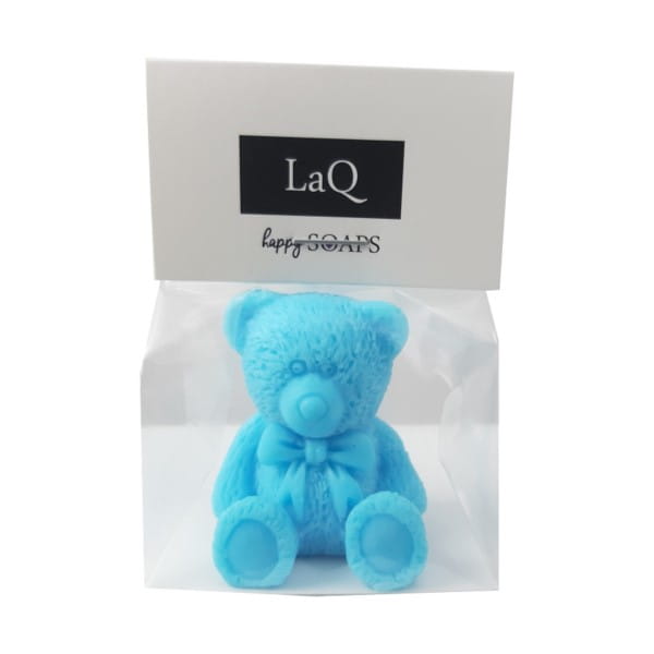 Savon petit ours, couleur bleue 30 g LAQ