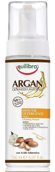 Mousse nettoyante Argan 150 ml EQUILIBRA