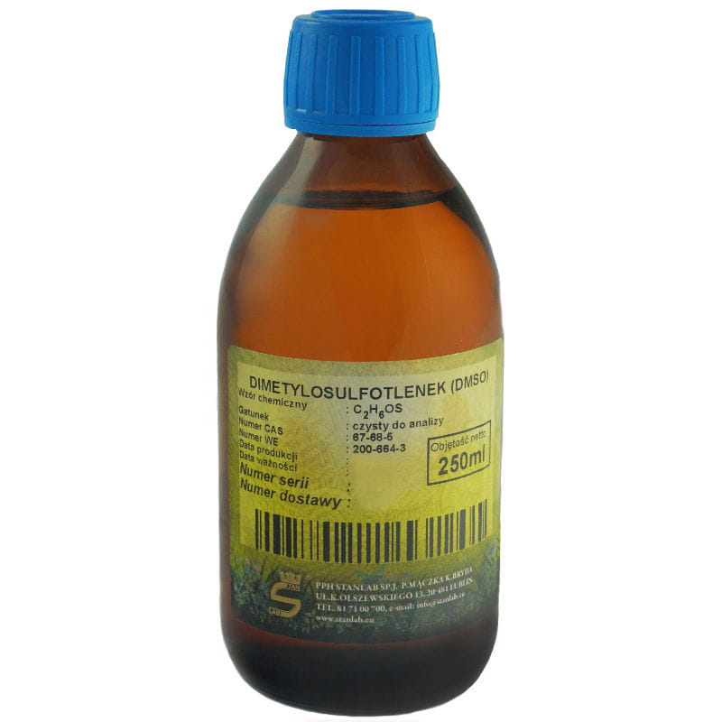 Diméthylsulfoxyde dmso flacon verre 250ml STANLAB