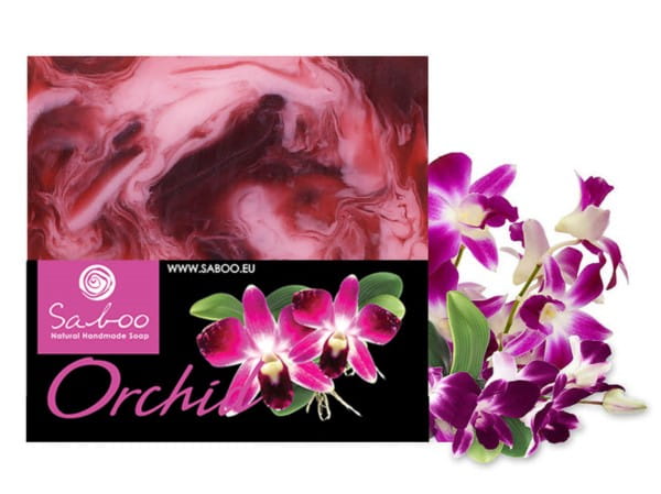 Savon naturel orchidée 100 g SABOO