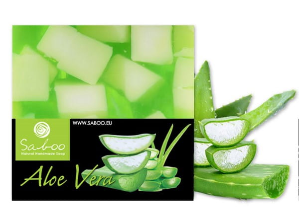 Savon naturel à l'aloe vera 100 g SABOO