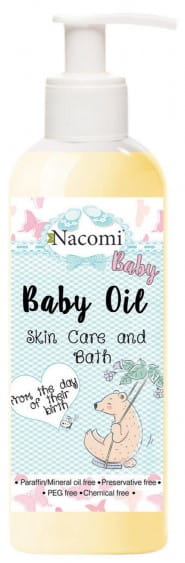 Huile corporelle pour bébés 130ml NACOMI