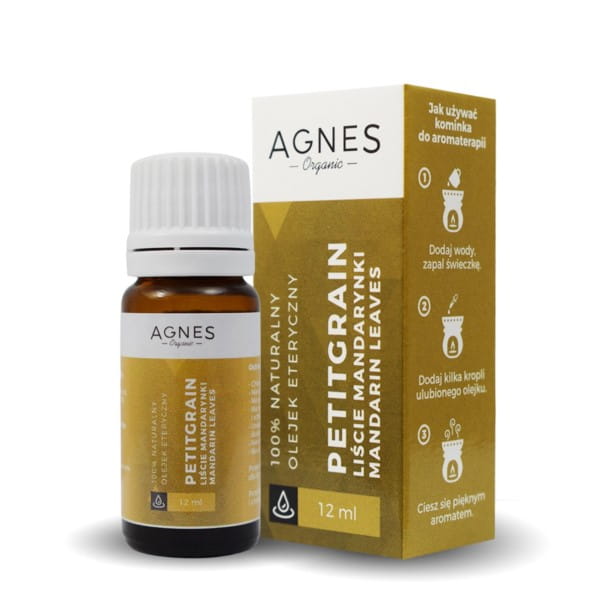 Huile essentielle de mandarine feuilles 12 ml - AGNES BIO