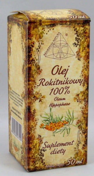 Huile d'argousier 50ml COSMÉTIQUES UKRAINIENS
