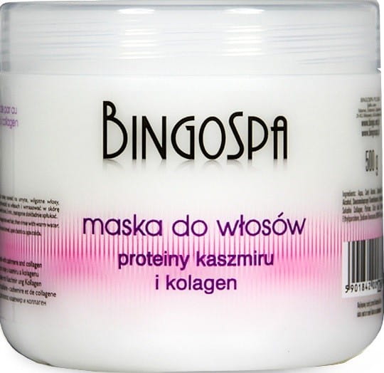 Masque capillaire aux protéines de cachemire BingoSpa 500 g