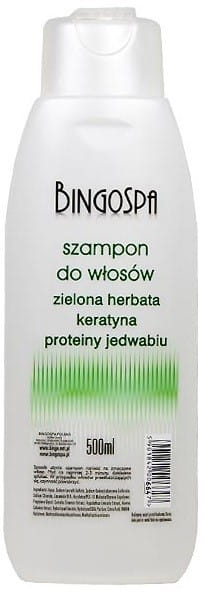 BINGOSPA shampoing kératine thé vert