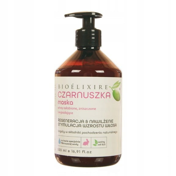 Masque régénérant graines noires 500 ml bioELIXIRE