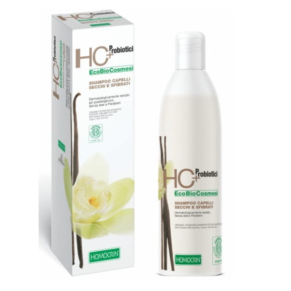 Shampooing HC + Probiotici pour cheveux secs et abîmés