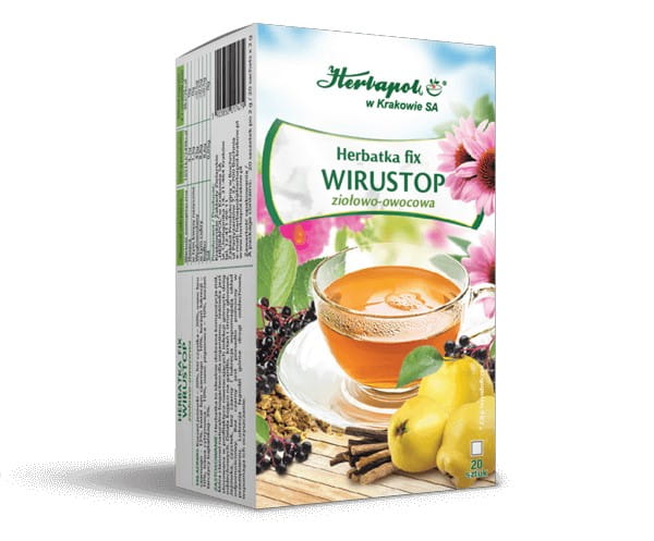 Wirustop thé fix, herbe fruitée 20 HERBAPOL