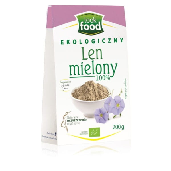 Look alimentaire lin moulu 100% BIO 200 g