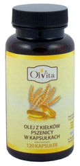 Huile de germe de blé en gélules de 120 capsules OLVITA