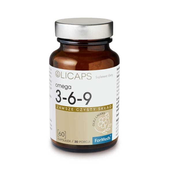 Olicaps OMEGA 3 - 6 - 9 60 gélules FORMEDS résistance