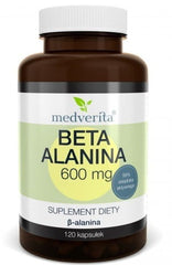 Bêta alanine 600 MG 120 gélules MEDVERITA